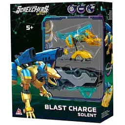 Игровой набор Screechers Wild! S5 L1 V2 Солент запускатель-бластер и машинка-трансформер (KS686114)