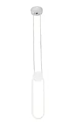 Светильник підвісний LED Levistella 761L178 WH, 6W, 2700K, білий метал, сучасний стиль для вітальні