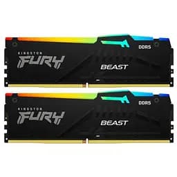 Модуль пам'яті Kingston Fury DDR5 64Gb (2x32) Beast RGB 5600 Mhz (KF556C40BBAK2-64)