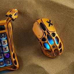 Миша GravaStar Mercury X Pro 8K BT/WL/USB-A RGB Battle-Worn Yellow (GS_X_PRO_YLW) - мініатюра 9