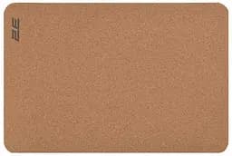 Коврик 2E Cork "S" оранжевый 30x20x0.2 см натуральное покрытие из пробки (2E-PAD-S-CORK)