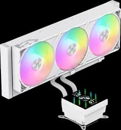 Водяное охлаждение Gamemax Glacier 360 LCD ARGB White