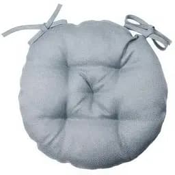 Подушка Прованс Leon на стул d-40 см серая (38929)