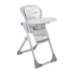 Стільчик для годування Joie Mimzy Recline, Farm Friends, сірий (H1013DAFMF000)