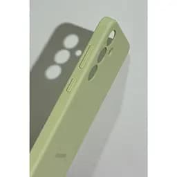 Оригінальний силіконовий чохол Samsung Silicone Case для Samsung Galaxy S24 Plus (S926) Light Green EF-PS926TGEGWW - мініатюра 3