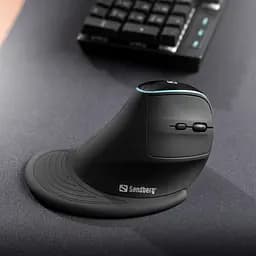 Мишка Sandberg Wireless Pro 3400 dpi 6 кнопок чорний - мініатюра 6