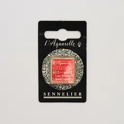 Акварельна фарба Sennelier, полукювета, S2, Червоний лак (Scarlet Laquer)