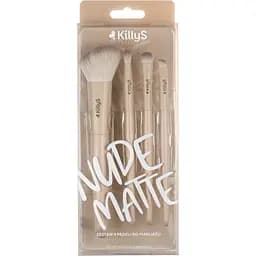 Набор кистей для макияжа Killys Nude Matte 4 шт. (500257)