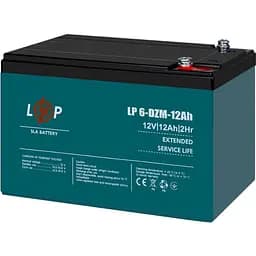 Аккумулятор LogicPower AGM 6-DZM 12V (12V/12Ah/144Wh) (9172) (109286)