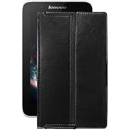 Чохол StatusCASE з екошкіри для планшету Lenovo A7-30 A3300 Чорний матовий