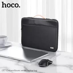 Сумка Hoco GT7 Extraordinary Series Laptop Bag 16 Black - мініатюра 5