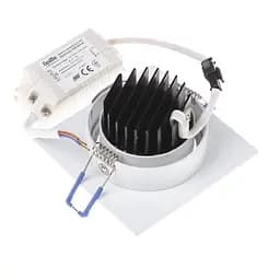Світильник стельовий Brille LED врізний LED-173/5W WW WH 32-191 - мініатюра 3