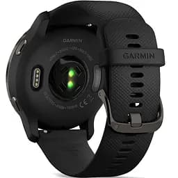 Смарт-годинник Garmin Venu 2 Slate Stainless Steel Bezel with Black Case and Silicone Band [010-02430-11/01] [63415] - мініатюра 4