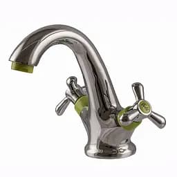 Змішувач для умивальника Domino DYM-H1-Green Хром