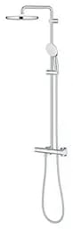 Душова система з термостатом для настінного монтажу Grohe Tempesta System 250 26670001, Хром - мініатюра 4