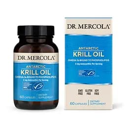 Жирні кислоти Dr. Mercola Antarctic Krill Oil 60 капсул