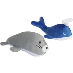 Игрушка для собак Camon Кит/Морской котик с пищалкой 20 см 1 шт. в ассортименте