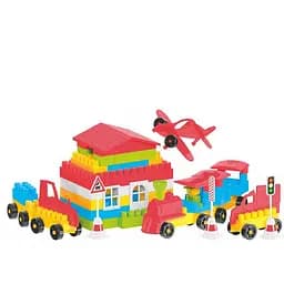 Детский Конструктор Техно 3 ТехноК 0519TXK 130 деталей