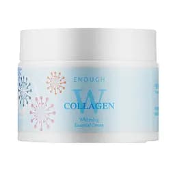 Осветляющий крем для лица с морским коллагеном W Collagen Whitening Premium Cream Enough 300 мл