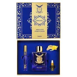 Набір чоловічої парфумерії Parfums Parour Private Perfumer Malek Set - 100 ml edp + 10 ml travel spray + 4 ml oil (NI10306)