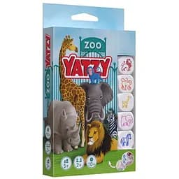 Настольная игра Smart Яцзы. Зоопарк (Zoo Yatzy) (англ.) + QR-код на укр. правила (YTZ002)