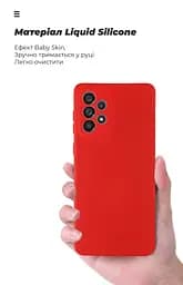 Чехол ArmorStandart ICON для Samsung A73 5G (A736) Camera cover Red (ARM61663) - мініатюра 7