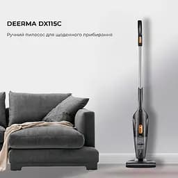 Пилосос Deerma Corded Hand Stick Vacuum Cleaner (DX115C) - мініатюра 8