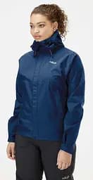 Куртка Rab Downpour Eco Jacket Women's 12 Темно-синій