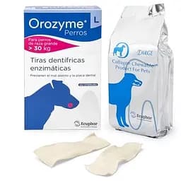 Ласощі натуральні для чищення зубів тварин собак котів Orozyme від 30 кг