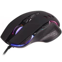 Миша Maxxter McG-9B-I825 чорний USB оптична сенсор Instant A825+D26 800 - 12 800 dpi 9 кнопок RGB підсвічування