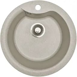 Кухонна мийка Adamant WAVE terra d 485x210 мм, без крила d 48