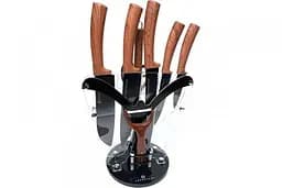 Набір ножів Edenberg EB-11062-Brown 9 предметів коричневий