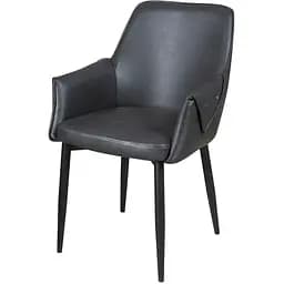 Стілець Prestol Мобі 560x590x810 мм темно-сірий