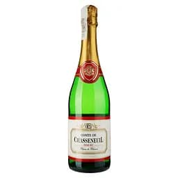 Вино ігристе Comte de Chasseneuil Demi-Sec, біле, напівсухе, 0,75 л