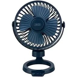 Вентилятор XO MF78 4-inch desktop/bracket adjustable angle fan на аккумуляторе 1200 мА·ч голубой