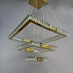 Люстра Linisoln 7965-60*40*20 FG метал, кришталь, LED, 120-50 см, 60*40*20 см, 100 Вт - мініатюра 3