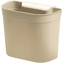 Корзина для мусора Stars Plast подвесная 27х16.5х21 см бежевая (94145/беж)