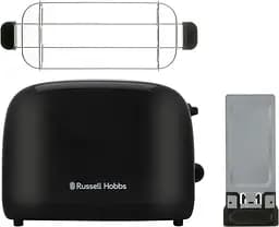 Тостер Colours Plus 1600Вт, підігрів, розморожування, метал., чорний Russell Hobbs kuh0014874 - мініатюра 3