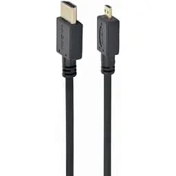 Кабель Cablexpert HDMI - micro-HDMI V 2.0 (M/M), 1.8 м, чорний пакет (CC-HDMID-6)