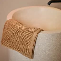 Рушник MBM HOME Шепіт 70x140 см коричневий (BT-21 L BROWN) - мініатюра 11