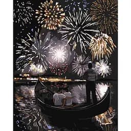 Картина по номерам Ideyka Романтическая Венеция KHO4850 40х50 см