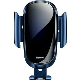 Автомобільний утримувач холдер Baseus Future Gravity Car Mount Holder SUYL-WL03 Blue - мініатюра 3