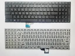 Клавіатура для ноутбуків Asus UX510 чорна без рамки