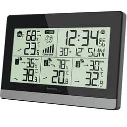Термогігрометр Technoline WS7065 Чорний-Сірий - мініатюра 2