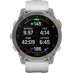 Смарт-годинник Garmin Epix (Gen 2) Sapphire-White Titanium (010-02582-20/21) - мініатюра 8