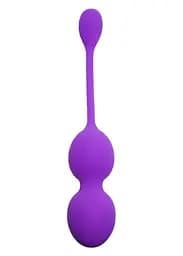 Вагінальні віброкульки Vibrating Kegel Balls Purple, 32 мм, 80 г