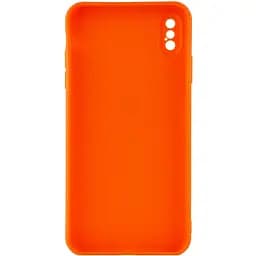 Силіконовий чохол Candy Full Camera для Apple iPhone XS Max (6.5) Помаранчевий / Orange - мініатюра 2