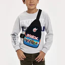 Сумка через плечо детская Roblox 29х17 см сумка слинг для мальчика (01961)