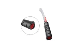 Пила ручна для обрізки гілок садова Intertool HT-3150 350 мм x 7 T x 1" x 3D з гаком - мініатюра 7