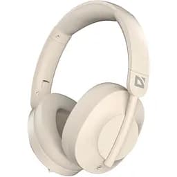 Гарнітура Defender FreeMotion B485 Bluetooth + 3.5 мм + USB-CANC Beige (63486) - мініатюра 10